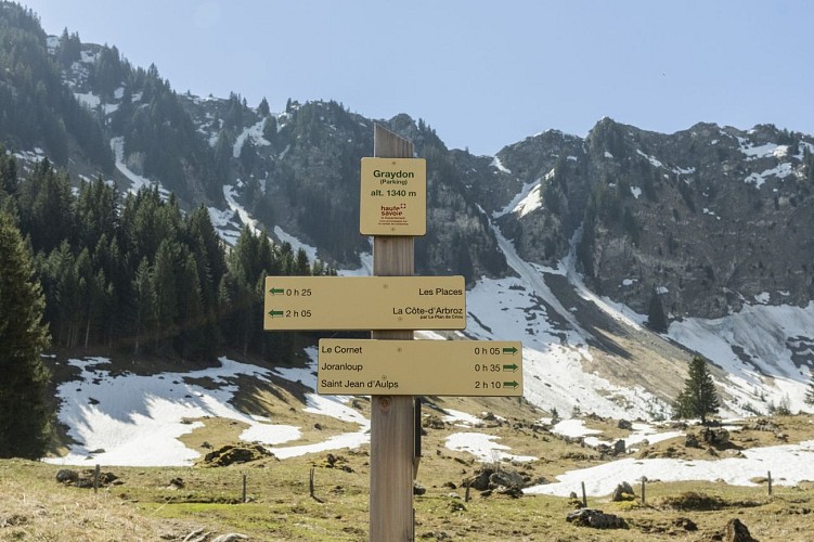 Combe et alpage de Graydon