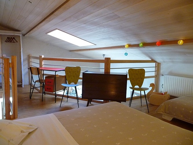 Gite la Ponne, chambre