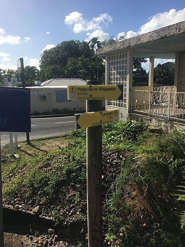 Traversé du Bourg de Anse Bertrand