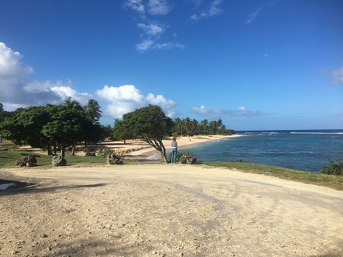 Traversé du Bourg de Anse Bertrand