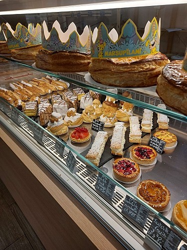Comptoir de pâtisseries
