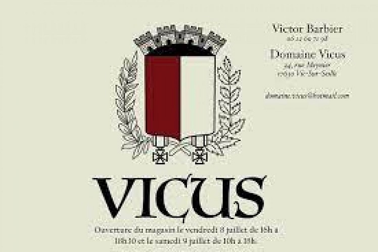 Étiquette du domaine Vicus