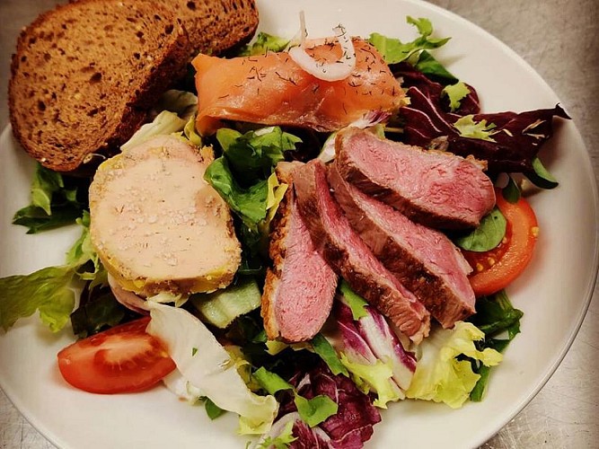 La Brasserie au centre Leclerc de Betting - assiette