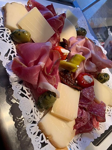 Planche charcuterie et fromage