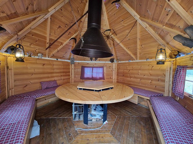 Location possible du chalet Kota Grill (en option sur demande)