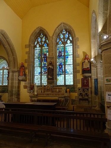 La chapelle Saint-Urfold à Coat-Méal