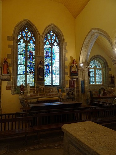 La chapelle Saint-Urfold à Coat-Méal