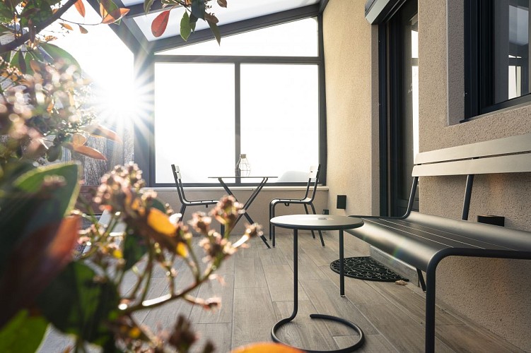La Suite Spa, terrasse
