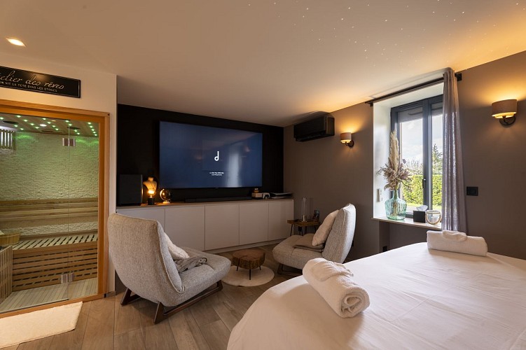 La Suite Spa, coin cinéma