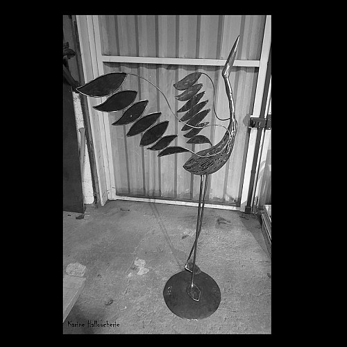 Karine Halloucherie - Metal sculpture