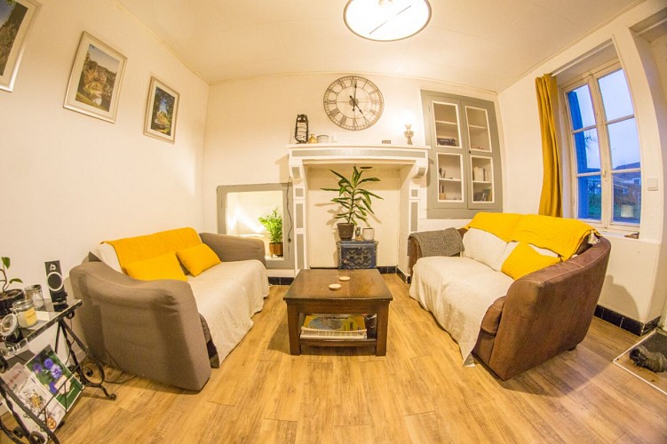 Salon - Gîte du Moineau