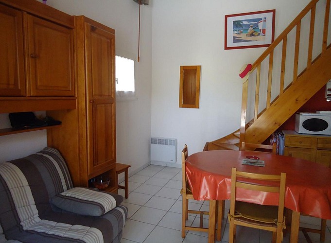 Maison en location de vacances avec piscines collectives