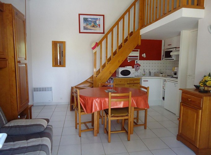 Maison en location de vacances avec piscines collectives