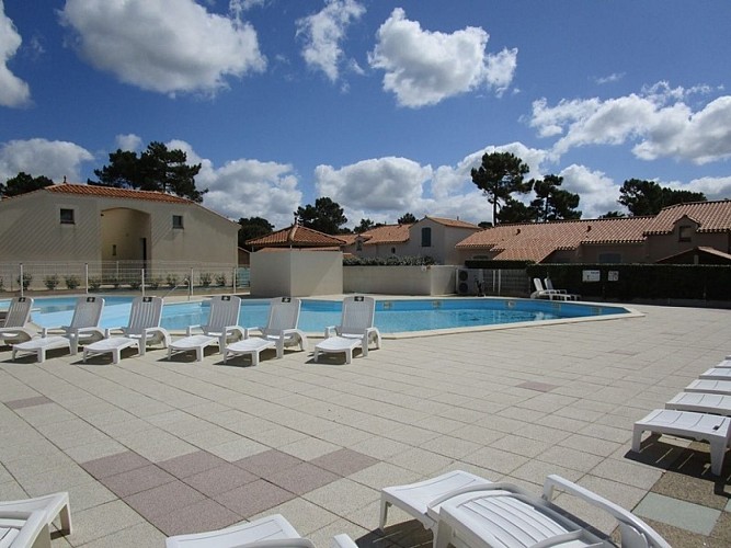 Maison de vacances avec piscines collectives chauffées