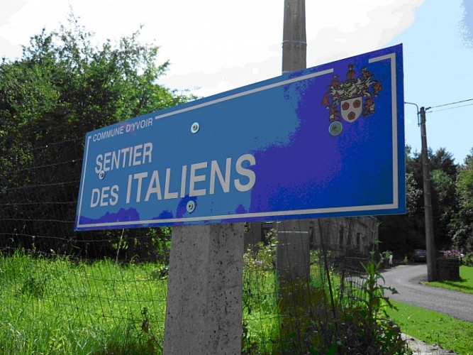 Monument et Sentier des Italiens