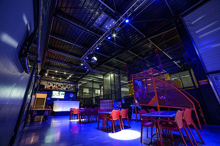 Entrée laser Play complexe activités