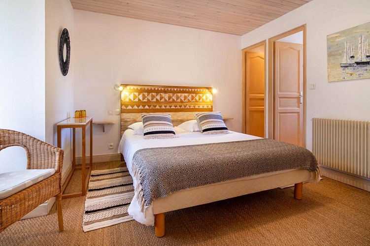 grand gite chambre 1 au rez de chaussée