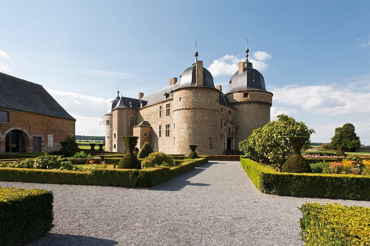 The castle of Lavaux-Sainte-Anne 