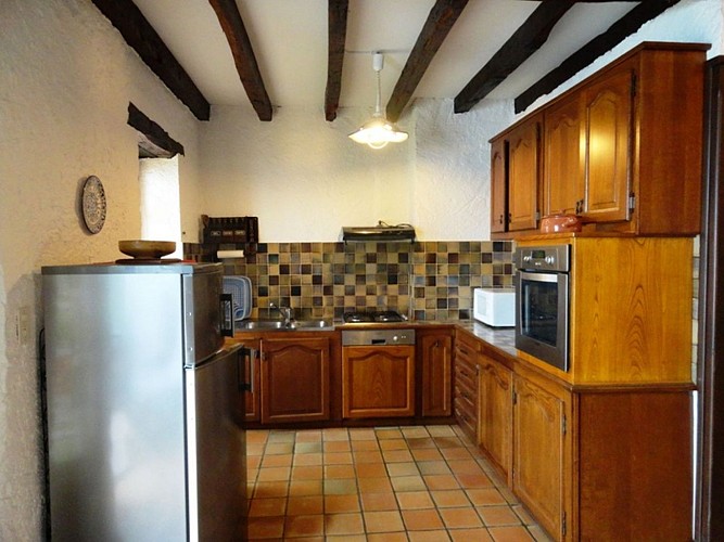 Location Harlouchet - Vue cuisine - Bussunarits