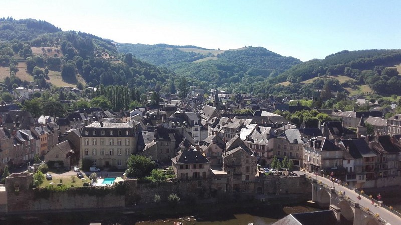 vue sur la ville, du Monument Talabot