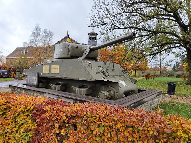 20231117_Char M4A3 Sherman Beffe - © MT Coeur de l'Ardenne - M. Paquay (2)