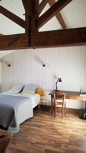 Chambre "Tilleul" Les Grippeaux à Gourgé