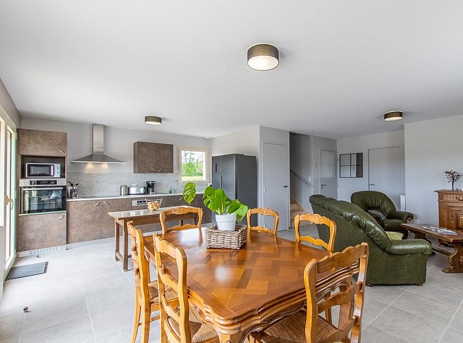 Salle à manger spacieuse