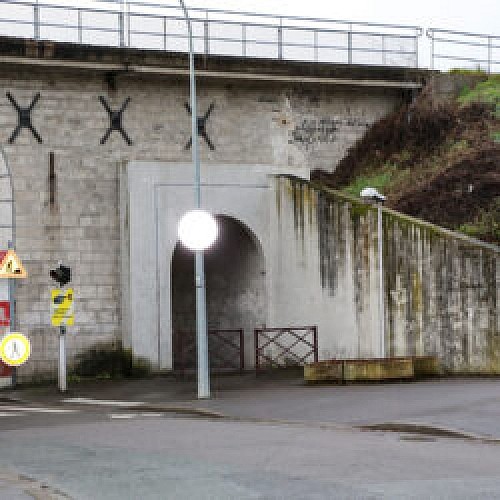Le petit pont, théatre de combats en 1870
