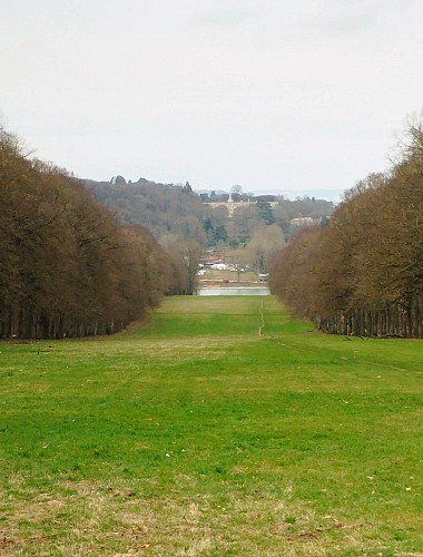 Point de vue du Tapis Vert