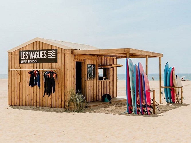 2 ecole de surf Capbreton  Les Vagues 