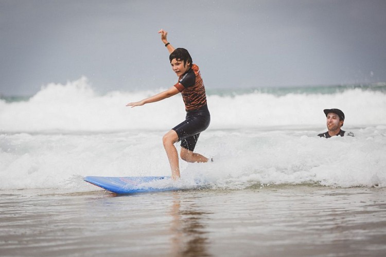 6-1 meilleur ecole de surf hossegor Les Vagues