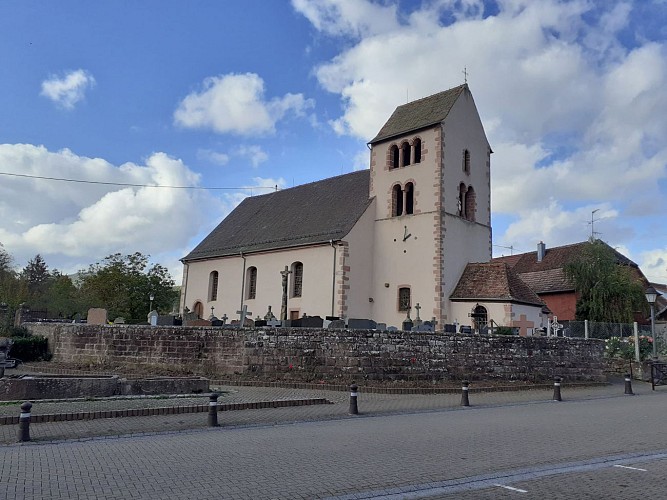Kirche Saint-Nicolas in Neuve-Eglise