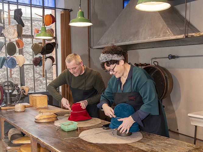 Atelier - Musée du Chapeau