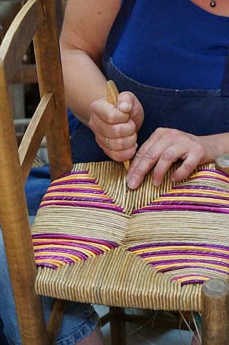 Atelier de cannage - paillage