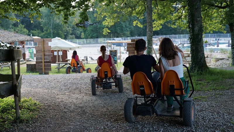 Location de VTT, Rosalie, Duo bike et Mono bike - Domaine de la Dombes