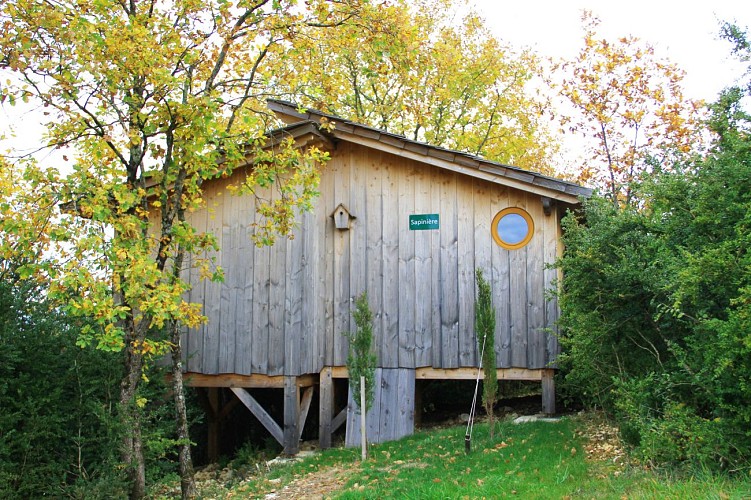 Cabanes and lodges "le Belvédère"