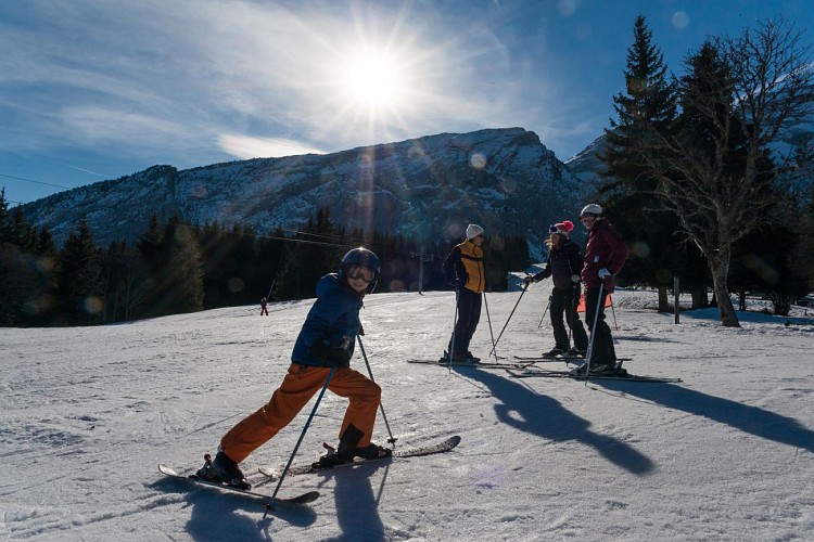 Les 3 villages ski area - Mont-Saxonnex