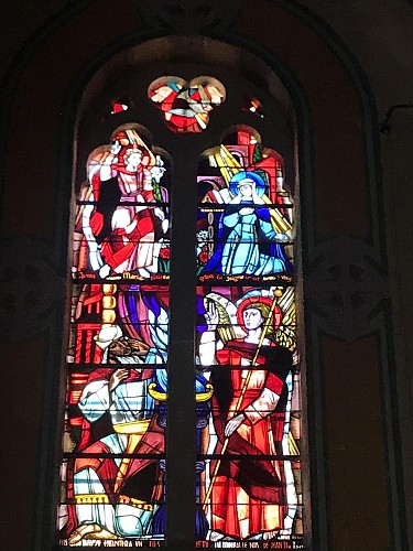 Chalmazel’s churh and its stained glass windows