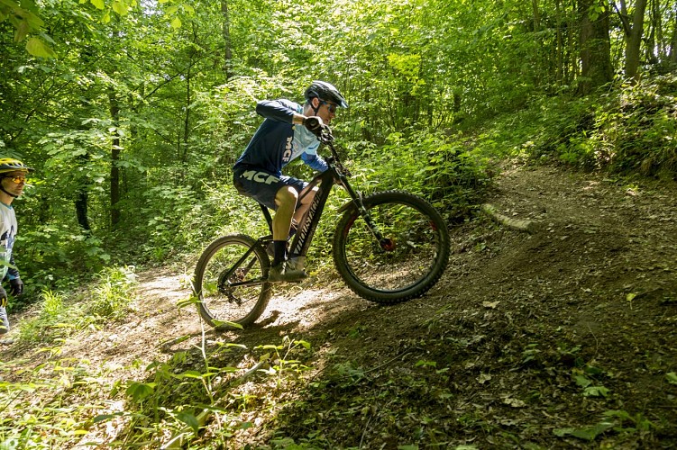 Electric mountain biking: advanced