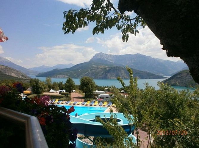 Panoramic restaurant "Le Belvédère - Camping La Viste