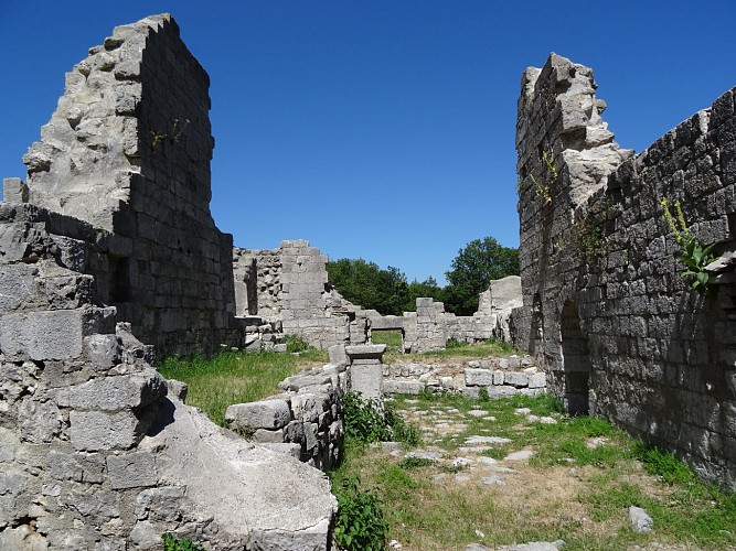 Vestiges de l'abbaye de Clausonne