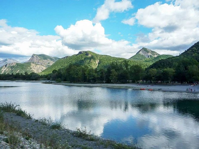 The Three Lakes of Rochebrune and Piégut