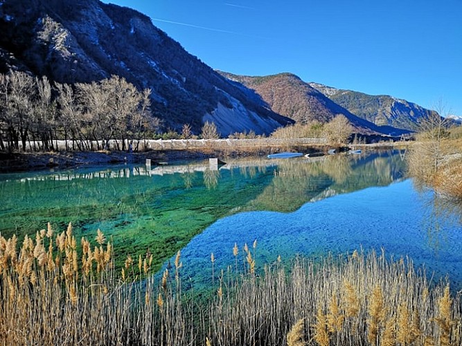 The Three Lakes of Rochebrune and Piégut