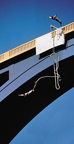 bungee jumping