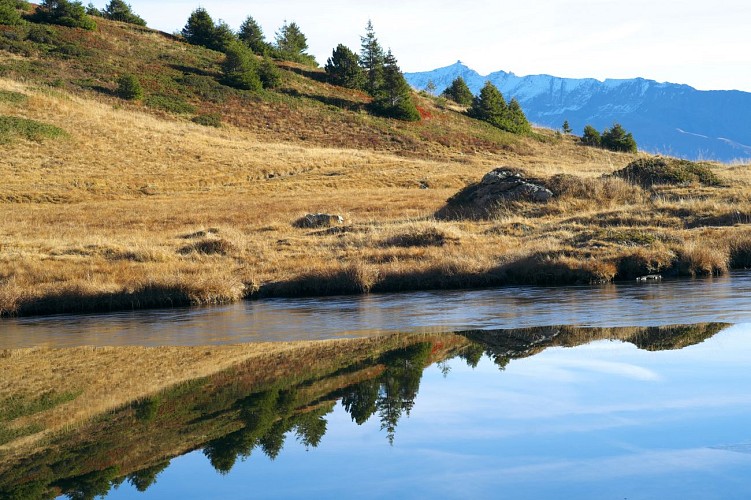 Plateau of lakes  -  lake Fourchu