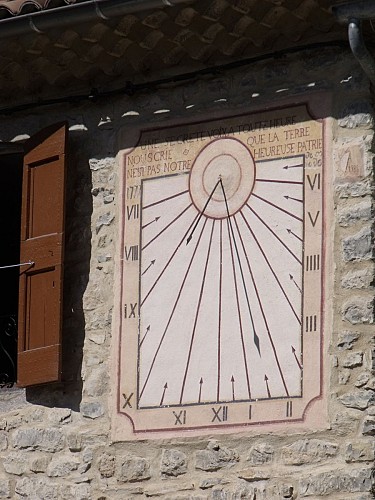 Cadran solaire de Montjay