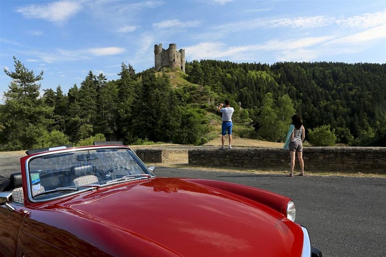 Site et château d'Alleuze