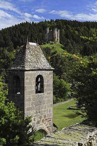 Site et château d'Alleuze