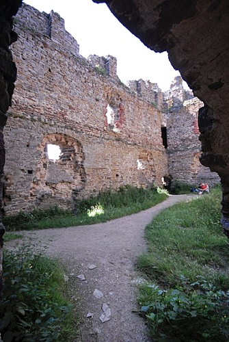 Site et château d'Alleuze