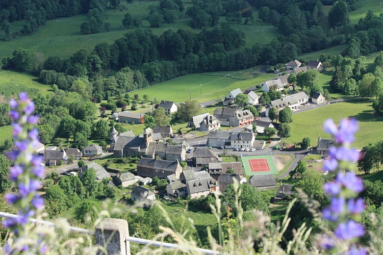 Site de Saint-Martin-Sous-Vigouroux - point de vue